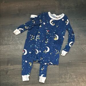 Little Sleepies Mickey and Minnie Print